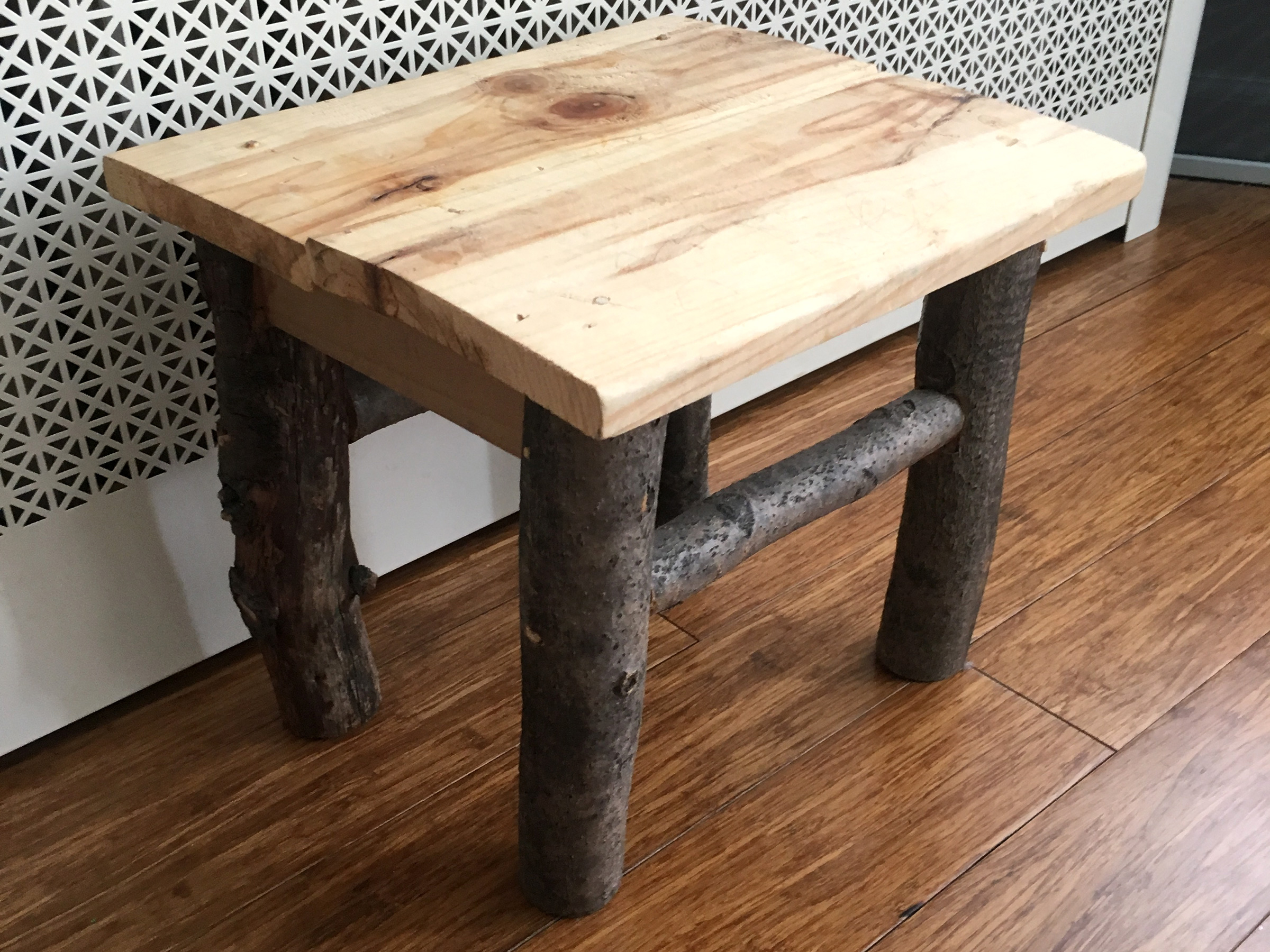 My Stool Made of Branches.