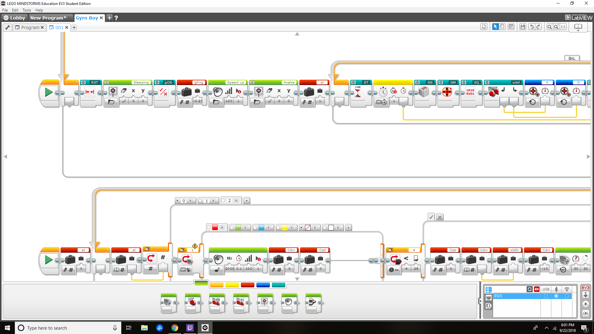 My LEGO Mindstorms